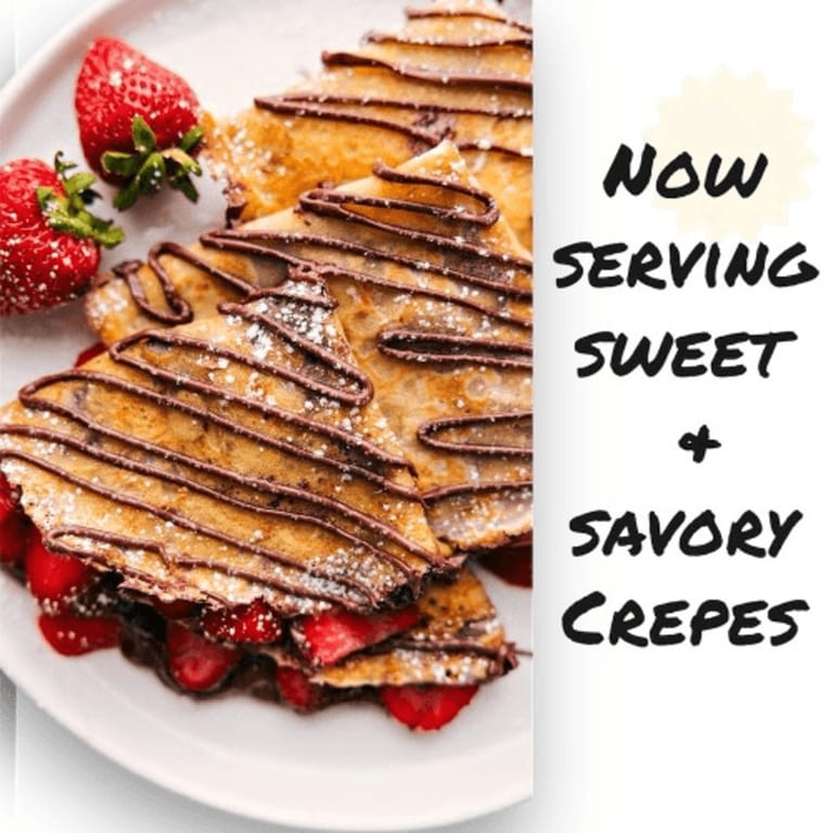 🥞 Sweet & Savory Crepes for Every Mood