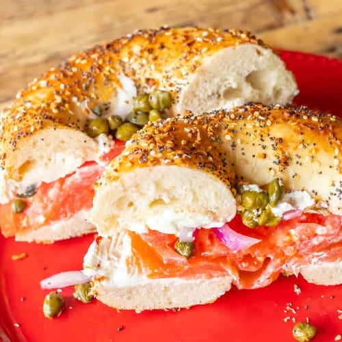 Bagel with Lox Spread (Mini).