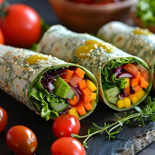 Vegetable Wrap.