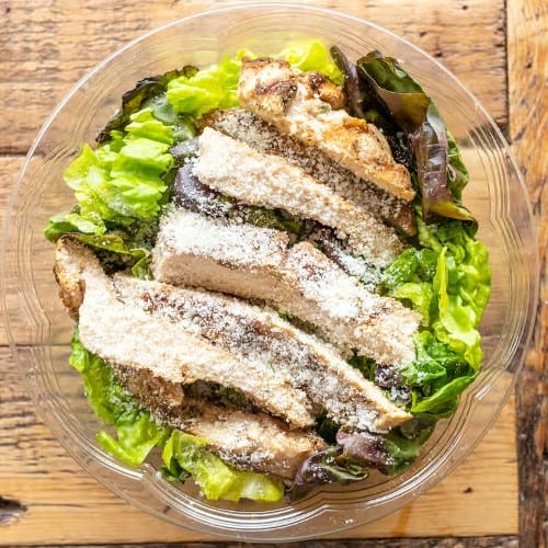 Chicken Caesar Salad.