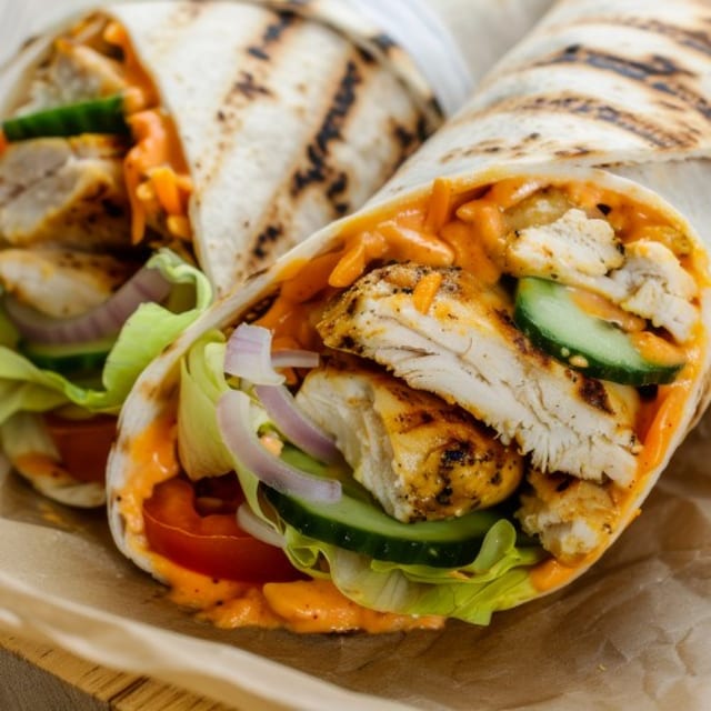 Tuscan Turkey Wrap.
