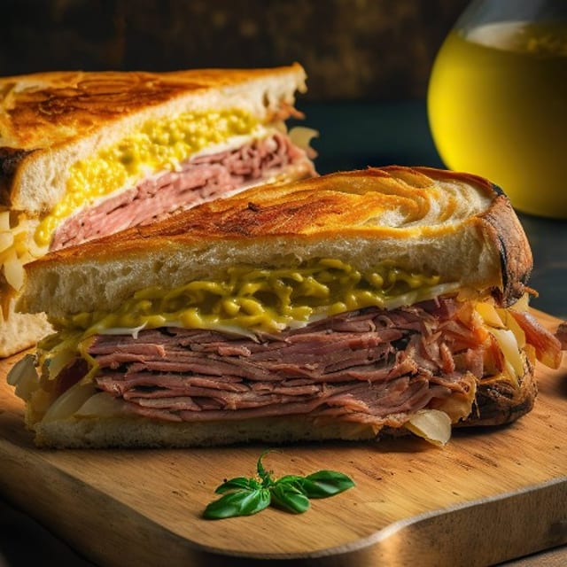 Meat & Cheese Sandwich.