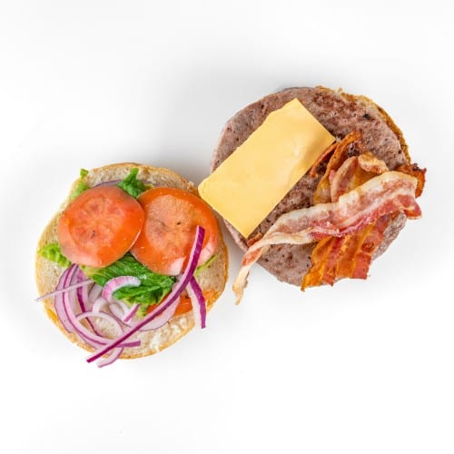 Bacon Cheese Burger.