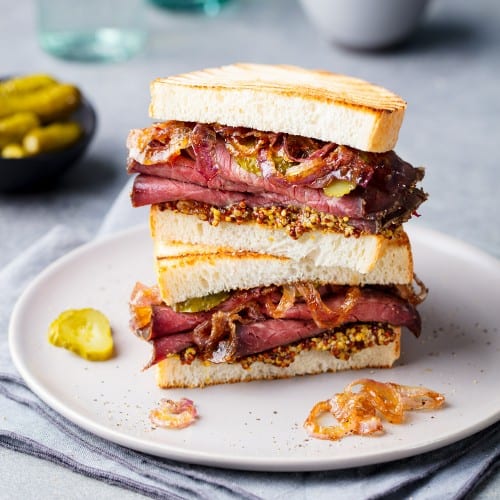 Morning Beef Sandwich.